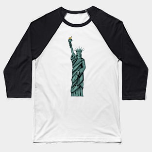 Guarded Liberty Baseball T-Shirt